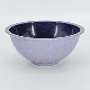 Texas Ware #125 Melamine Mixing Bowl Purple Lavender Speckled Vintage